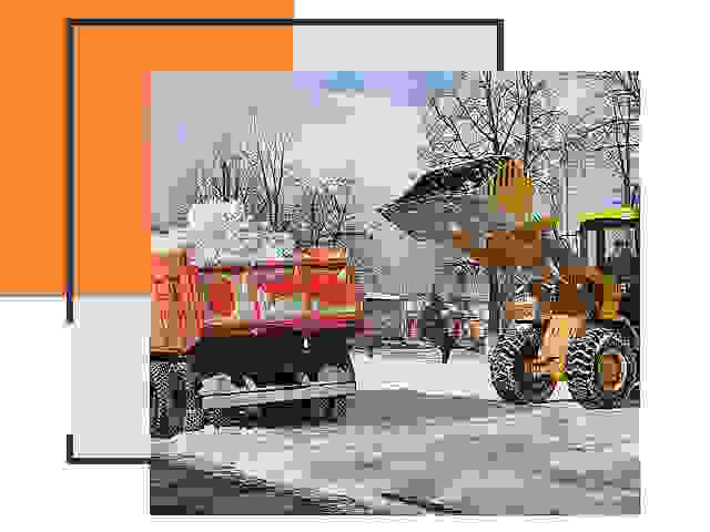 Вывоз снега в Саянске